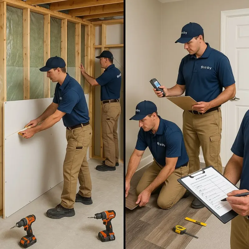 Repairs and Reconstruction process in Volney, NY